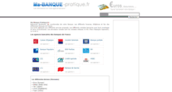 Desktop Screenshot of ma-banque-pratique.fr