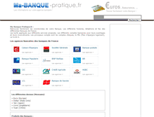 Tablet Screenshot of ma-banque-pratique.fr
